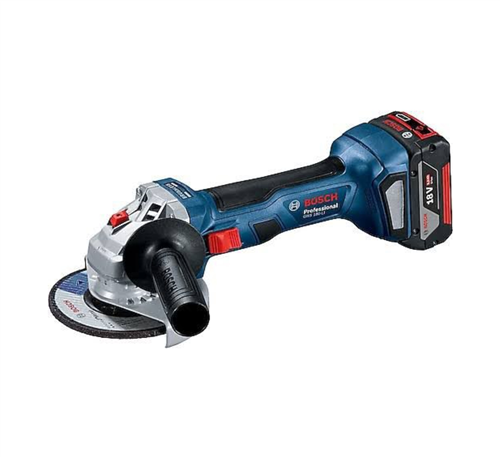 BOSCH AVUÇ TAŞLAMA AKÜLÜ 115MM 4.0 AH ÇİFT AKÜLÜ